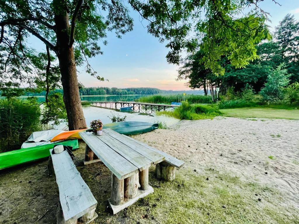 Jw Mazury Domy Wakacyjne Nad Jeziorem-Dom Czapla Waplewo  Esterno foto